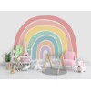Large Rainbow Wall Decal Kids Room