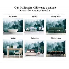 Foggy Forest Wallpaper