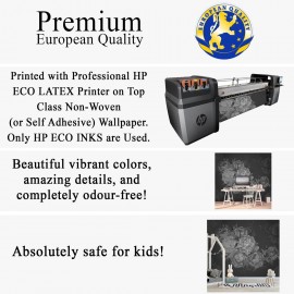 Dark Peony Flowers Wallpaper